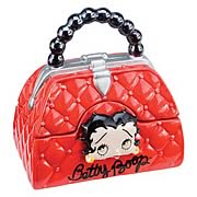 Betty Boop Purse Salt and Pepper Shaker Set