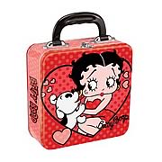 Betty Boop Square Tin Tote Picture