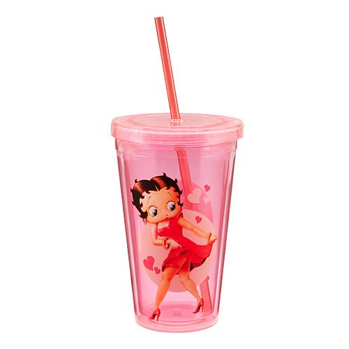 Betty Boop Acrylic Travel Cup