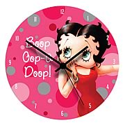Betty Boop Wood Wall Clock