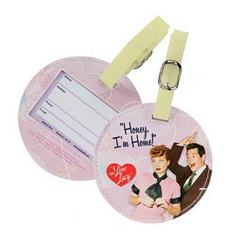 I Love Lucy Honey I'm Home Luggage Tag