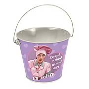 I Love Lucy Tin Bucket Picture