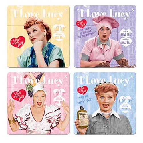 I Love Lucy Coaster 4-Pack