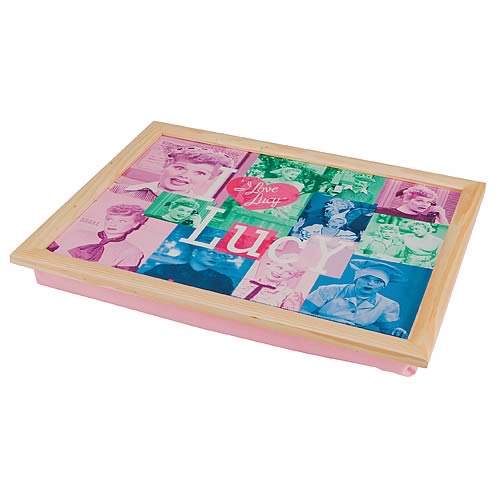 I Love Lucy Laptop TV Tray with Cushion