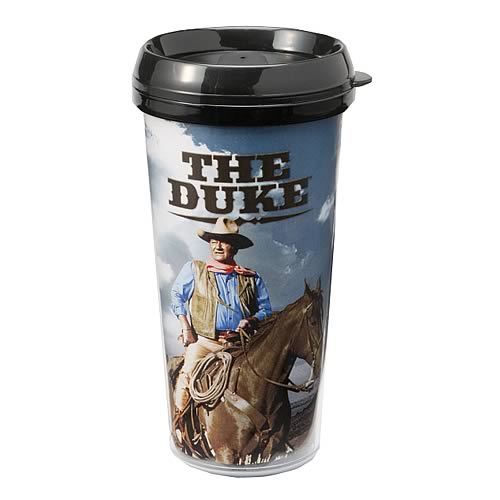 John Wayne The Duke Plastic Travel Mug