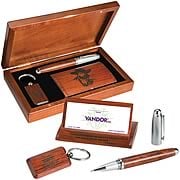 John Wayne Office Accessories in Wooden Box Gift Set