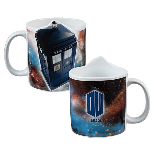 Doctor Who TARDIS 20 oz. 3D Ceramic Mug