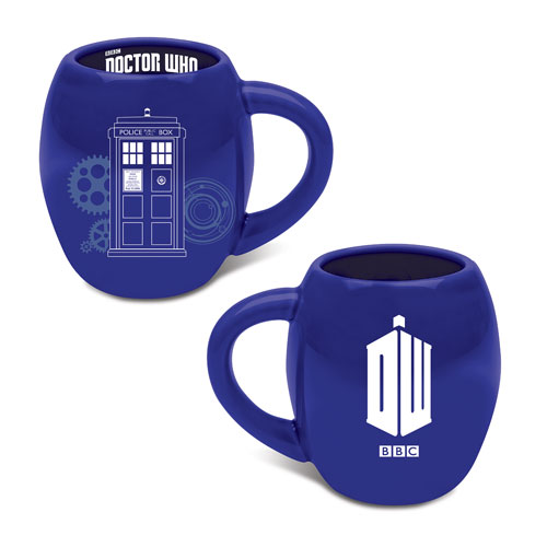 Doctor Who 18 oz. Oval Ceramic Mug