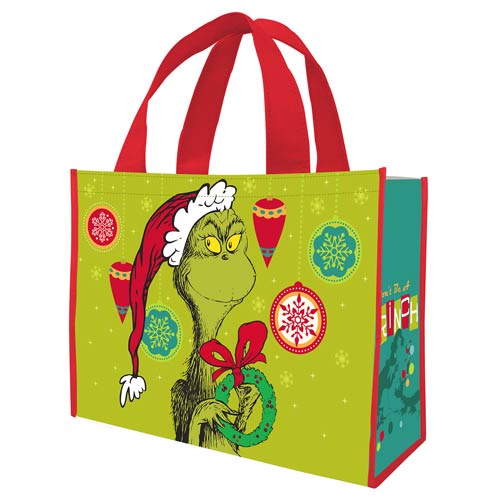 Dr. Seuss Don't Be a Grinch Christmas Large Shopper Tote
