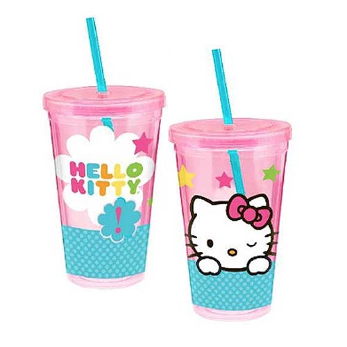 Hello Kitty Stars 18 oz. Acrylic Travel Cup