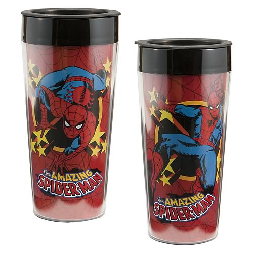 Spider-Man Plastic Travel Mug