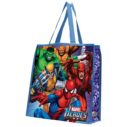 Marvel Heroes Reusable Shopping Tote