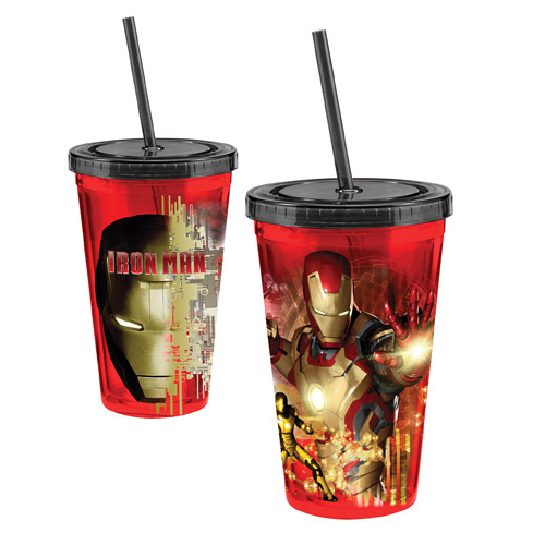 Iron Man 3 Movie 18 oz. Acrylic Travel Cup
