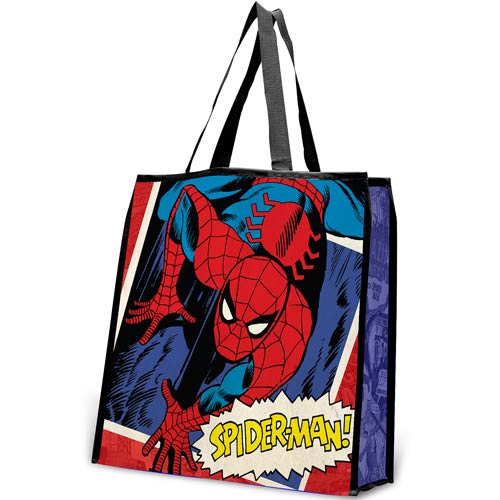 Spider-Man Large Recycled Shopper Tote