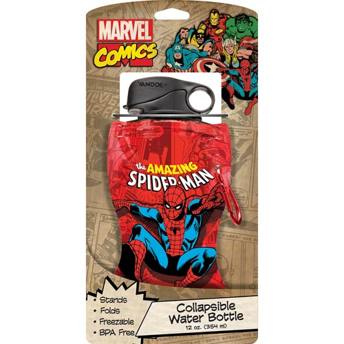 Spider-Man 12 oz. Collapsible Water Bottle