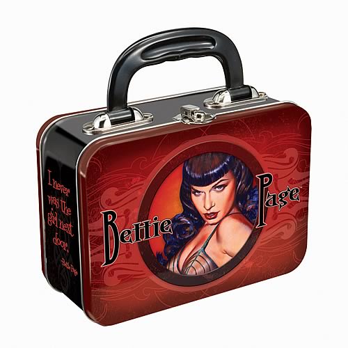 Bettie Page Small Lunch Box