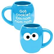 Sesame Street Cookie Monster Om Nom Nom Mug