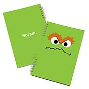 Sesame Street Oscar the Grouch Lenticular Notebook