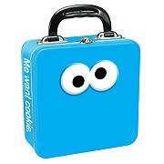 Sesame Street Cookie Monster Square Tin Tote
