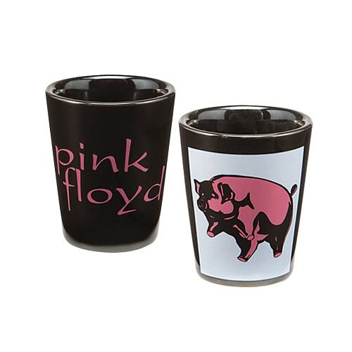 Pink Floyd Ceramic Shot Glass