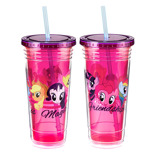 UPC 733966088651 product image for My Little Pony Friendship is Magic 24 oz. Acrylic Travel Cup | upcitemdb.com