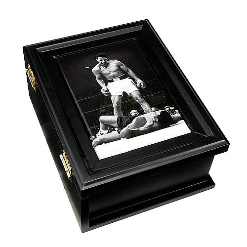 Muhammad Ali Wooden Keepsake Box