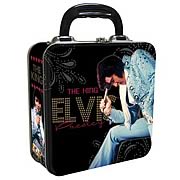 Elvis Presley Square Tin Tote Picture