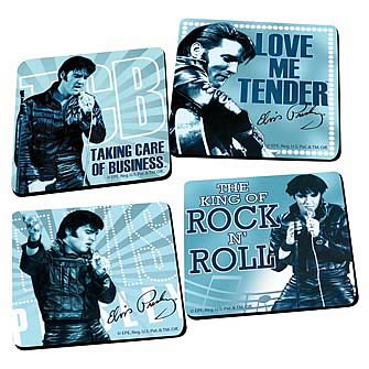 Elvis Presley Coaster 4-Pack