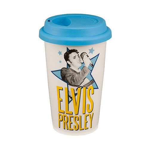 Elvis Presley Double Wall Travel Mug