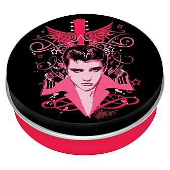Elvis Presley Circle Mini Tin Box