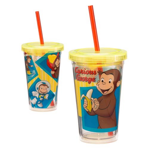 Curious George 12 oz. Acrylic Travel Cup