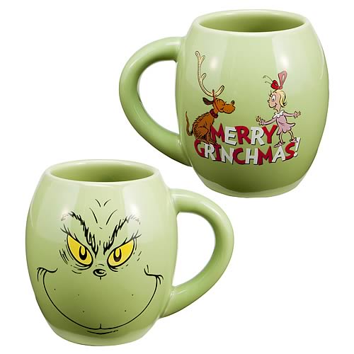 Dr. Seuss The Grinch Oval Mug