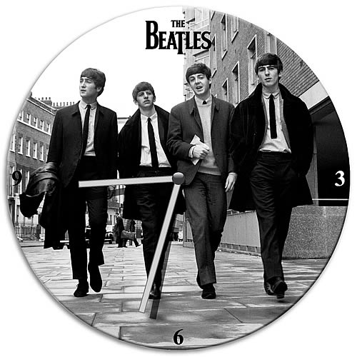 Beatles Walking Wall Clock