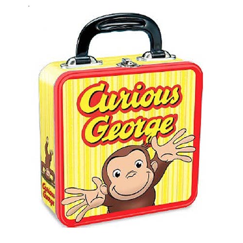 Curious George Large Tin Tote