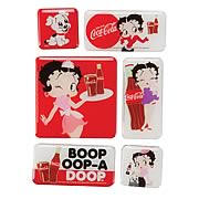 Betty Boop Coca-Cola Magnets