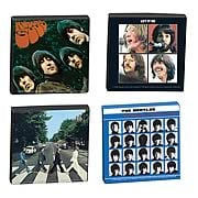The Beatles Resin Tile Magnet 4-Pack