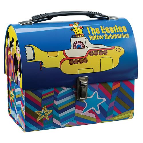 The Beatles Yellow Submarine Dome Tin Tote