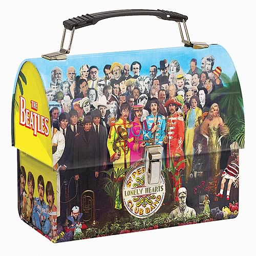 The Beatles Sgt. Pepper Dome Tin Tote