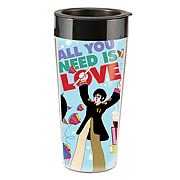 The Beatles All You Need Is Love Plastic Travel Mug