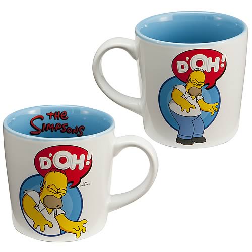 Simpsons Homer Simpson D'oh! Ceramic Mug