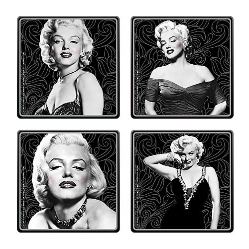Marilyn Monroe Coaster 4-Pack