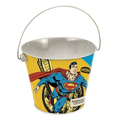 Superman Tin Bucket