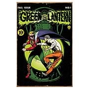 Green Lantern Comic Book Cover Heavy Gauge Metal Sign