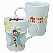 Wonder Woman Strength and Beauty Sculpted Mug