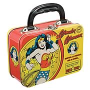 Wonder Woman Vintage Comic Small Tin Tote