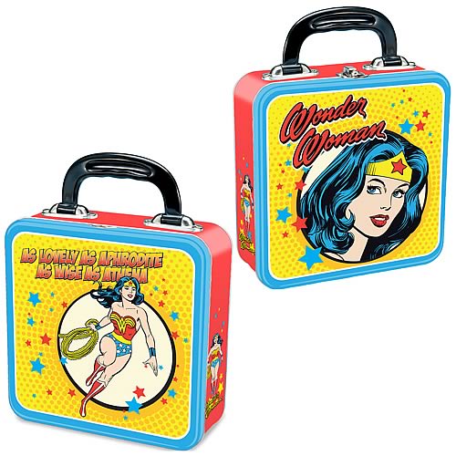 Wonder Woman Square Tin Tote