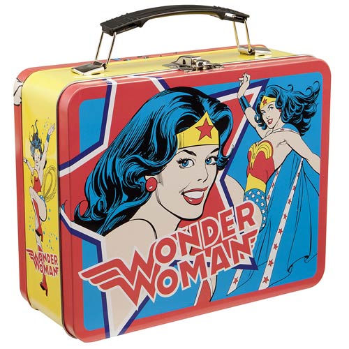 Wonder Woman Vintage Comic Large Tin Tote