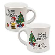 Peanuts Home for the Holidays Mug