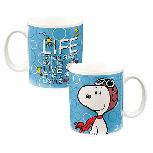 Peanuts Snoopy Live it Up Mug