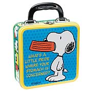 Peanuts A Little Pride Square Tin Tote